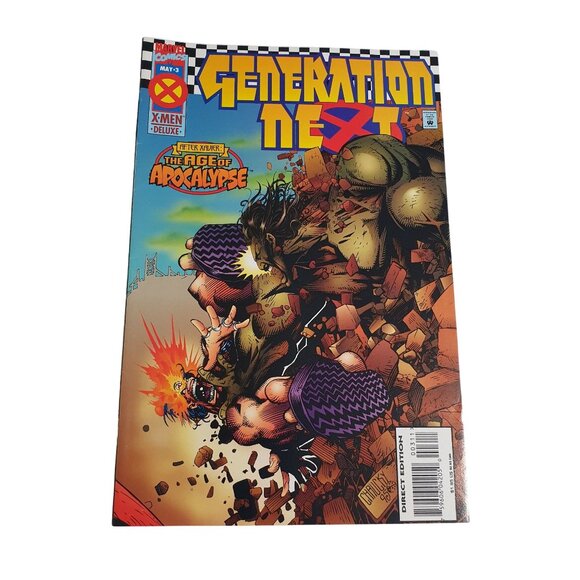 Generation Next Age Apocalypse Marvel Comic May 3 1995 Bagged Boarded Collector - Picture 1 of 2